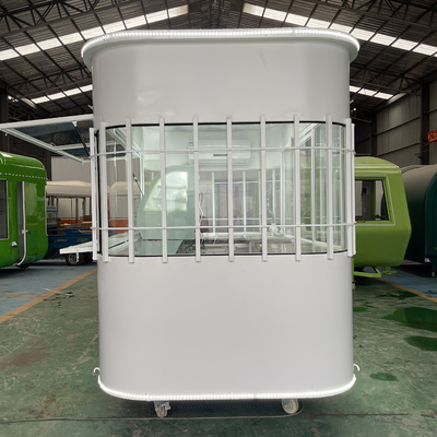 2023 Mobile Café Leite Chá Soja Leite Suco Fresco Vegetais Frutas Salada Carro Trolley