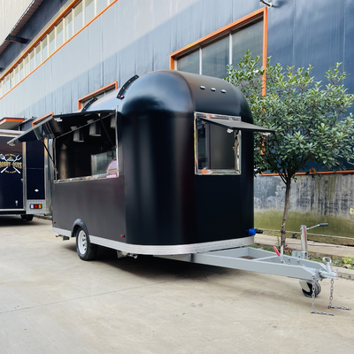 2023 Trailer móvel para lanches fast food bebidas sorvete café leite chá e durável