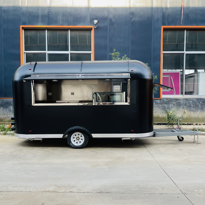 2023 Trailer móvel para lanches fast food bebidas sorvete café leite chá e durável