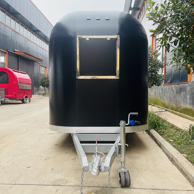 2023 Trailer móvel para lanches fast food bebidas sorvete café leite chá e durável