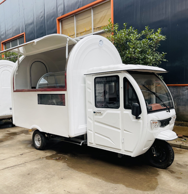 2023 Multipurpose Mobile Electric Fast Food Snack Tricycle Pedicab para lojas de varejo