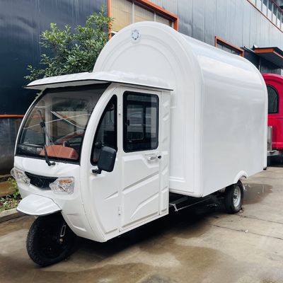 2023 Multipurpose Mobile Electric Fast Food Snack Tricycle Pedicab para lojas de varejo