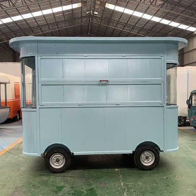 Função de máquinas 85 km/h Van de lanches móveis elétricos para fast food e bebidas