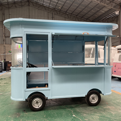 Função de máquinas 85 km/h Van de lanches móveis elétricos para fast food e bebidas