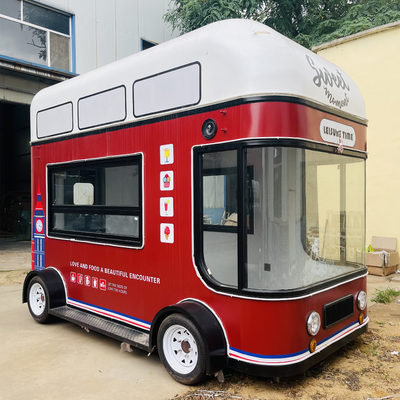 Vendas móveis Salada de frutas Café Leite Chá Cerveja Sorvete Desenho Caminhão Carrinho