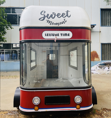 Vendas móveis Salada de frutas Café Leite Chá Cerveja Sorvete Desenho Caminhão Carrinho