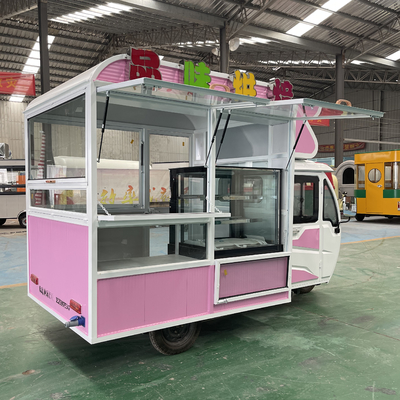 110v/220v Voltage Farms Multipurpose Mobile Electric Fast Food Snack Triciclo Pedicab
