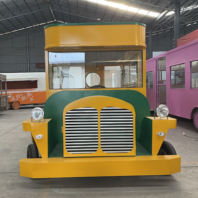 Automóvel elétrico personalizado Street Fast Food Snack Catering Van Truck Kiosco de reboque
