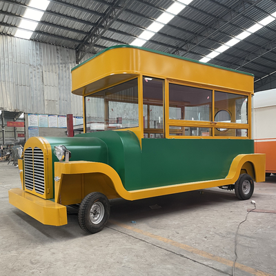 Automóvel elétrico personalizado Street Fast Food Snack Catering Van Truck Kiosco de reboque