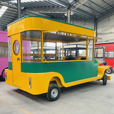 Automóvel elétrico personalizado Street Fast Food Snack Catering Van Truck Kiosco de reboque