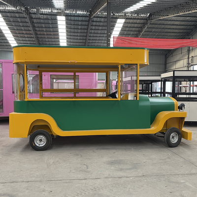 Automóvel elétrico personalizado Street Fast Food Snack Catering Van Truck Kiosco de reboque