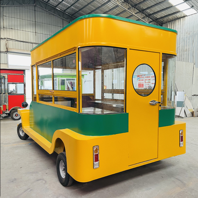 Automóvel elétrico personalizado Street Fast Food Snack Catering Van Truck Kiosco de reboque