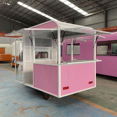 2023 Multipurpose Mobile Electric Fast Food Snack Triciclo Pedicab Outlet de 3 rodas