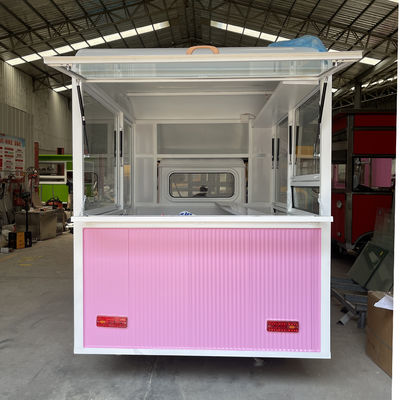 2023 Multipurpose Mobile Electric Fast Food Snack Triciclo Pedicab Outlet de 3 rodas