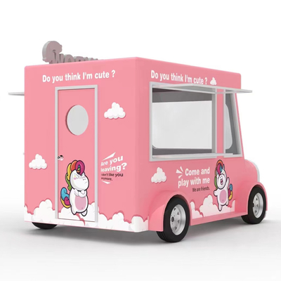 Caminhão Elétrico Móvel de Alimentos para Bebidas Frias, Sorvete e Distribuição de Alimentos