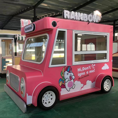 Caminhão Elétrico Móvel de Alimentos para Bebidas Frias, Sorvete e Distribuição de Alimentos