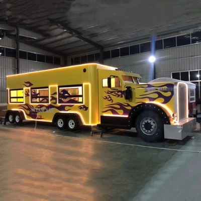 Fast Food Snack Bebidas Café Leite Chá Restaurante Catering Van Caminhão Trailer Carrinho
