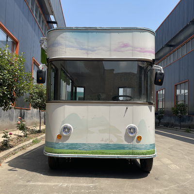 Eletricidade móvel Commodity Retail Flores Planta Bonsai Loja Caminhão Trailer para Vinícola