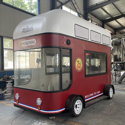 Vendas móveis de Fruta Salada Bebidas Café Leite Chá Cerveja Sorvete Caminhão Móvel
