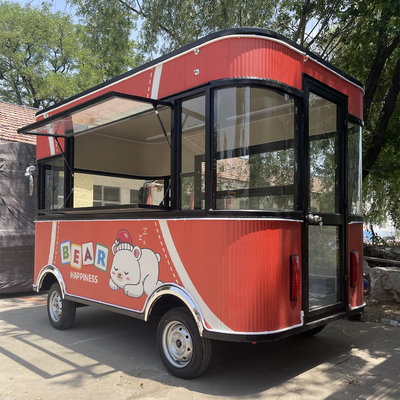 Habilidades manuais Frango frito móvel Coca-Cola Bebidas Alimentos Snack Truck Boutique Cart