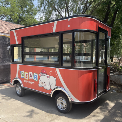 Habilidades manuais Frango frito móvel Coca-Cola Bebidas Alimentos Snack Truck Boutique Cart