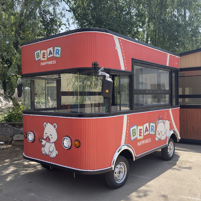 Habilidades manuais Frango frito móvel Coca-Cola Bebidas Alimentos Snack Truck Boutique Cart