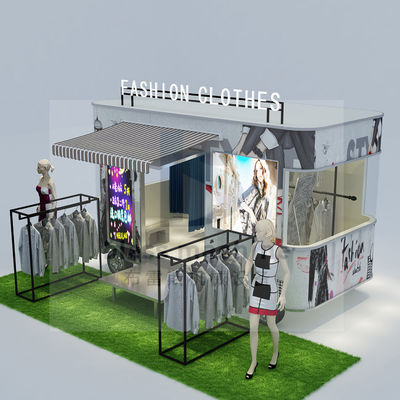 T-shirt de moda móvel elétrica jeans jaqueta calças caminhão carro de reboque boutique 3.0kw