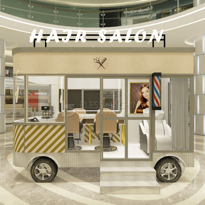 2023 Electric Mobile Haircut Salon Barber Shop Style Design Van Truck Trailer Cart