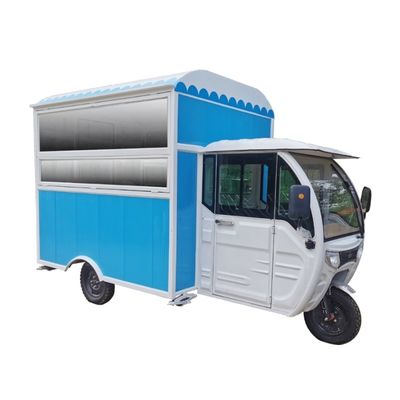 Veículo de café de bebidas para moinho de farinha Design de aplicação Triciclo elétrico