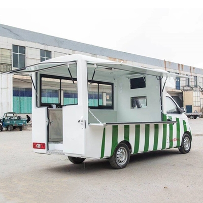 Carrinho de comida pequeno com pizza de cachorro quente com design personalizado e máquinas a 40 km por hora
