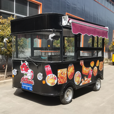 Caminhão de frango frito para lanches e bebidas