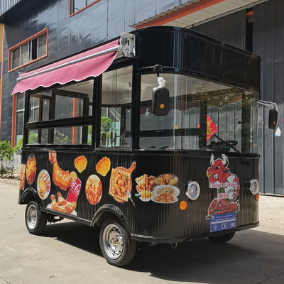 Caminhão de frango frito para lanches e bebidas