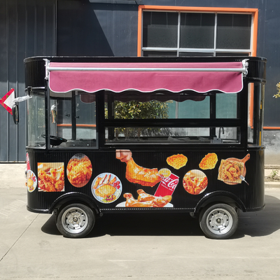 Caminhão de frango frito para lanches e bebidas
