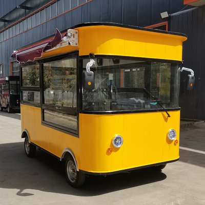 Fast Food Snacks Bebidas alcoólicas e gelados Van Truck com configuração opcional