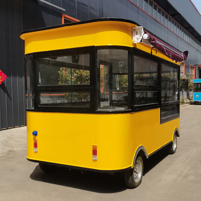 Fast Food Snacks Bebidas alcoólicas e gelados Van Truck com configuração opcional
