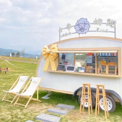 Modern Design Used Food Cart Trailer com 1.5KW-4.5KW de Potência