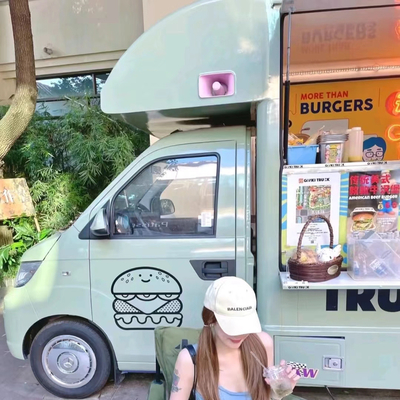 Carrinho de Comida Carrinho de Venda de Bebidas Outdoor Mobile Fast Food Trailer para celular personalizado