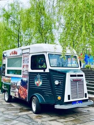 Carrinho de distribuição de alimentos móvel portátil para necessidades em movimento