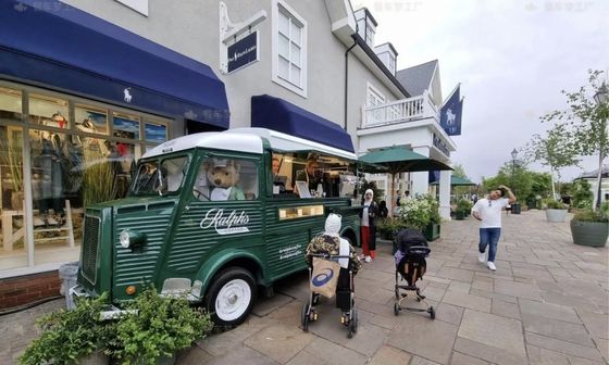 Carrinho de distribuição de alimentos móvel portátil para necessidades em movimento