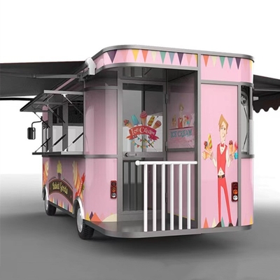 TUNE Painéis Solares Quiosque Loja Van Café Hot Dog Carrinho Trailer Carrinho Street View Carrinho Ônibus Food Truck