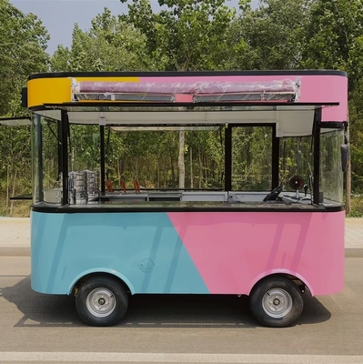TUNE Painéis Solares Quiosque Loja Van Café Hot Dog Carrinho Trailer Carrinho Street View Carrinho Ônibus Food Truck