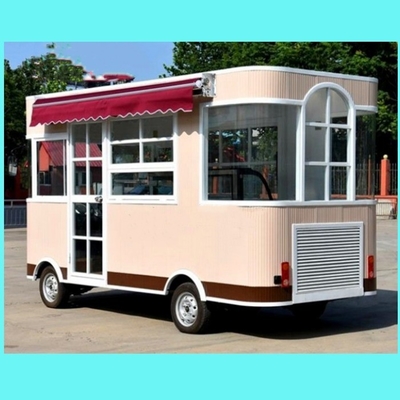 Caminhão de alimentos ecológico para fast-snack Dining Customização de ônibus de comida móvel