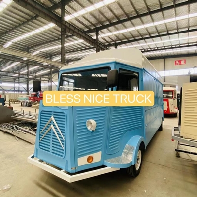 Carrinho de cachorro-quente elétrico de quatro rodas Caminhão móvel de sorvete de cozinha para necessidades personalizadas