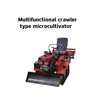 Microcultivador de tipo amfibia multifuncional personalizado para a prática agrícola