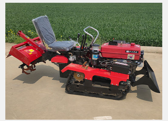 Microcultivador de tipo amfibia multifuncional personalizado para a prática agrícola