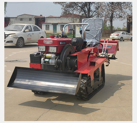 Microcultivador de tipo amfibia multifuncional personalizado para a prática agrícola