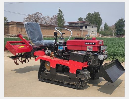 Microcultivador de tipo amfibia multifuncional personalizado para a prática agrícola