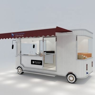 Loja móvel multifuncional personalizada Barbeiro Carro Food Truck com matéria-prima de soja