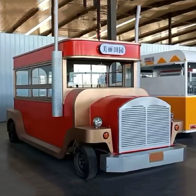 Automóvel Comercial Comercial Automóvel Elétrico Personalizado Carrinhos de Vendedores Hot Dog Caminhão Móvel de Alimentos 4 rodas
