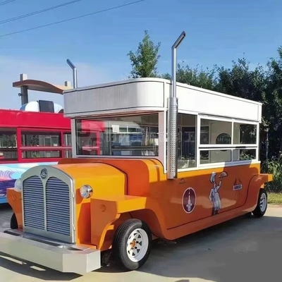 Automóvel Comercial Comercial Automóvel Elétrico Personalizado Carrinhos de Vendedores Hot Dog Caminhão Móvel de Alimentos 4 rodas